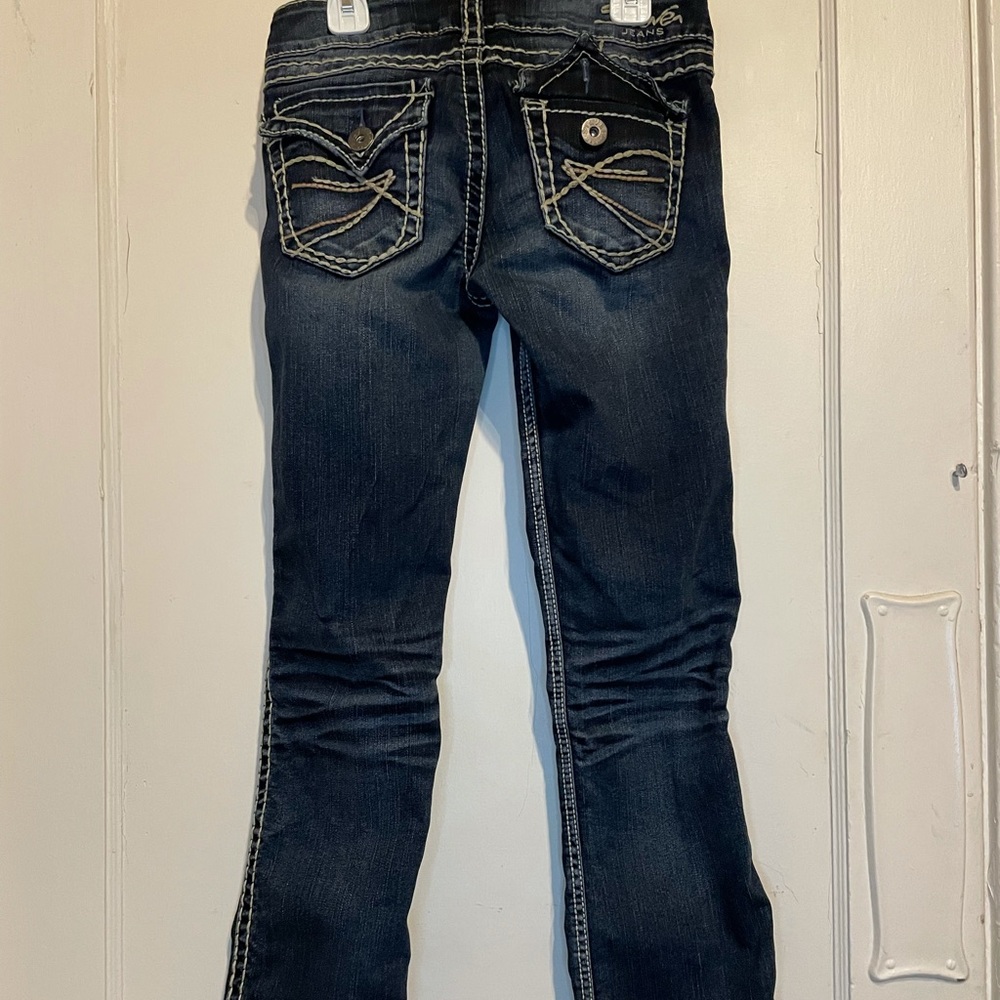 Dark Blue Silver Jeans